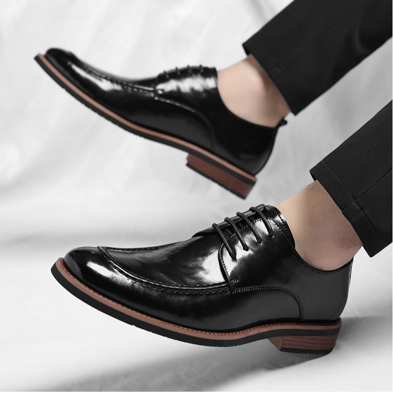 Regency Leder Schnürschuhe