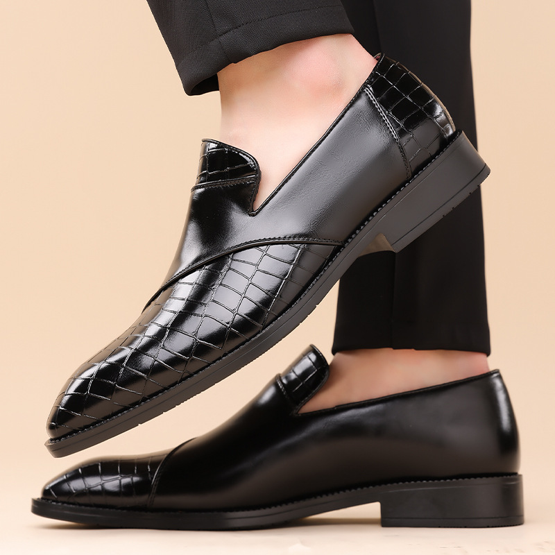Giorgio Echtes Leder Slipper