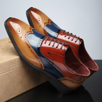 Cambridge Leder Brogue Schnürschuhe