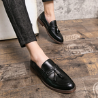 Cambridge Leder-Tassel-Loafer
