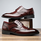 Cambridge Leder Brogue Schnürschuhe