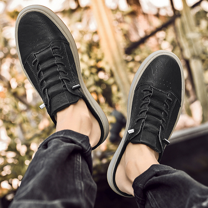 Lusso Passo Echtes Leder Sneakers