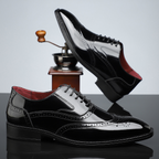 Cambridge Leder Brogue Schnürschuhe