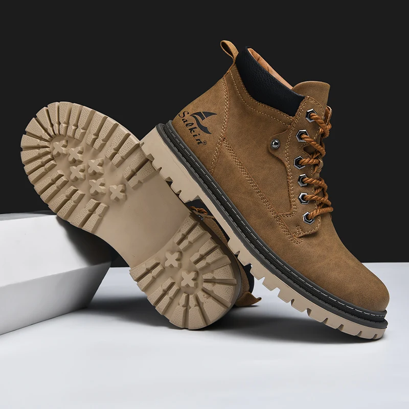 Outlander Echtlederstiefel