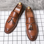 Cambridge Leder-Tassel-Loafer