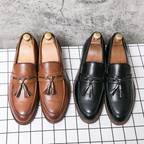Cambridge Leder-Tassel-Loafer