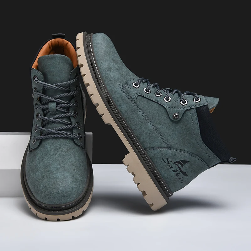 Outlander Echtlederstiefel