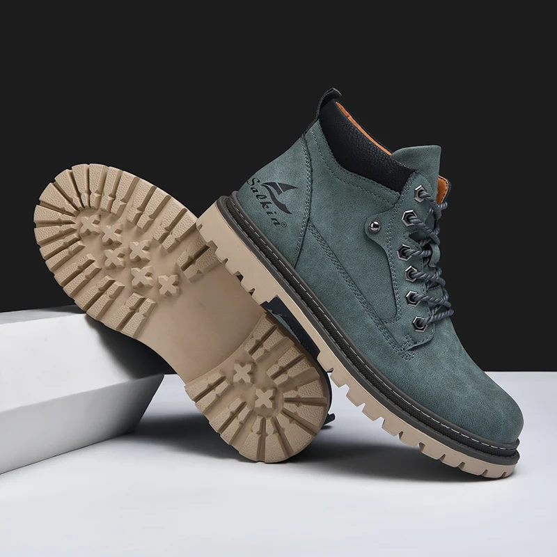 Outlander Echtlederstiefel