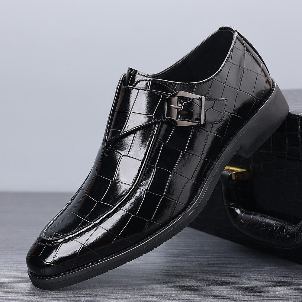 Victorino Leder Monk Strap Loafers
