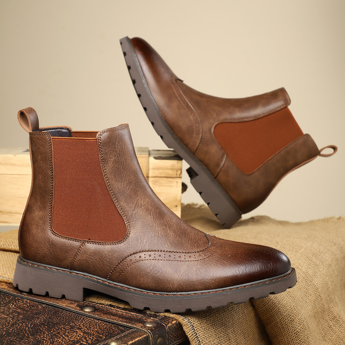 Harrington Leder Chelsea Boots