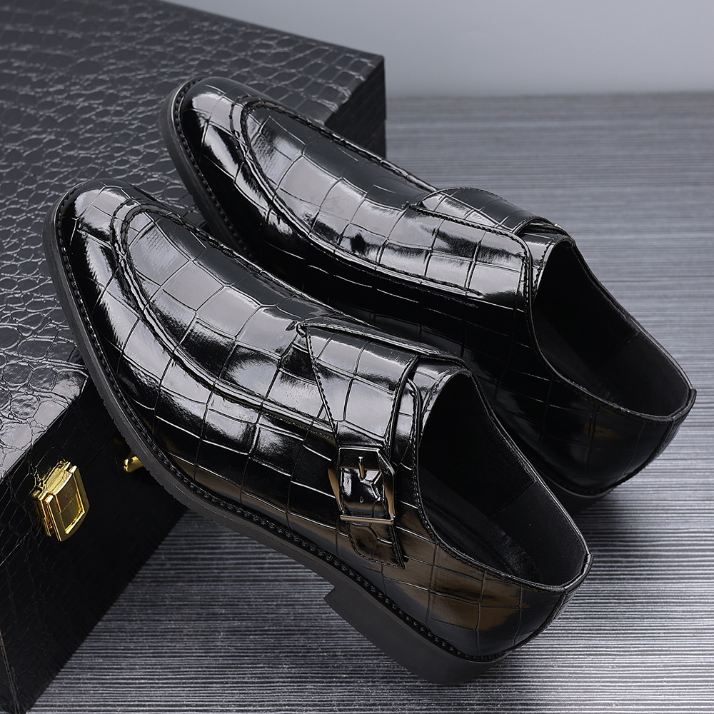 Victorino Leder Monk Strap Loafers
