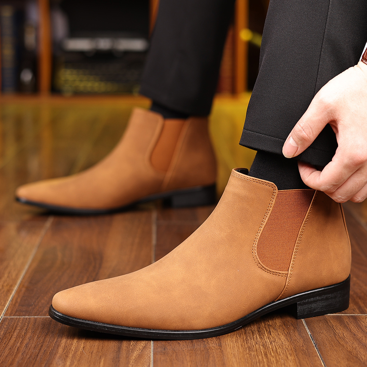 Regency Wildleder Chelsea Boots