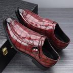 Victorino Leder Monk Strap Loafers