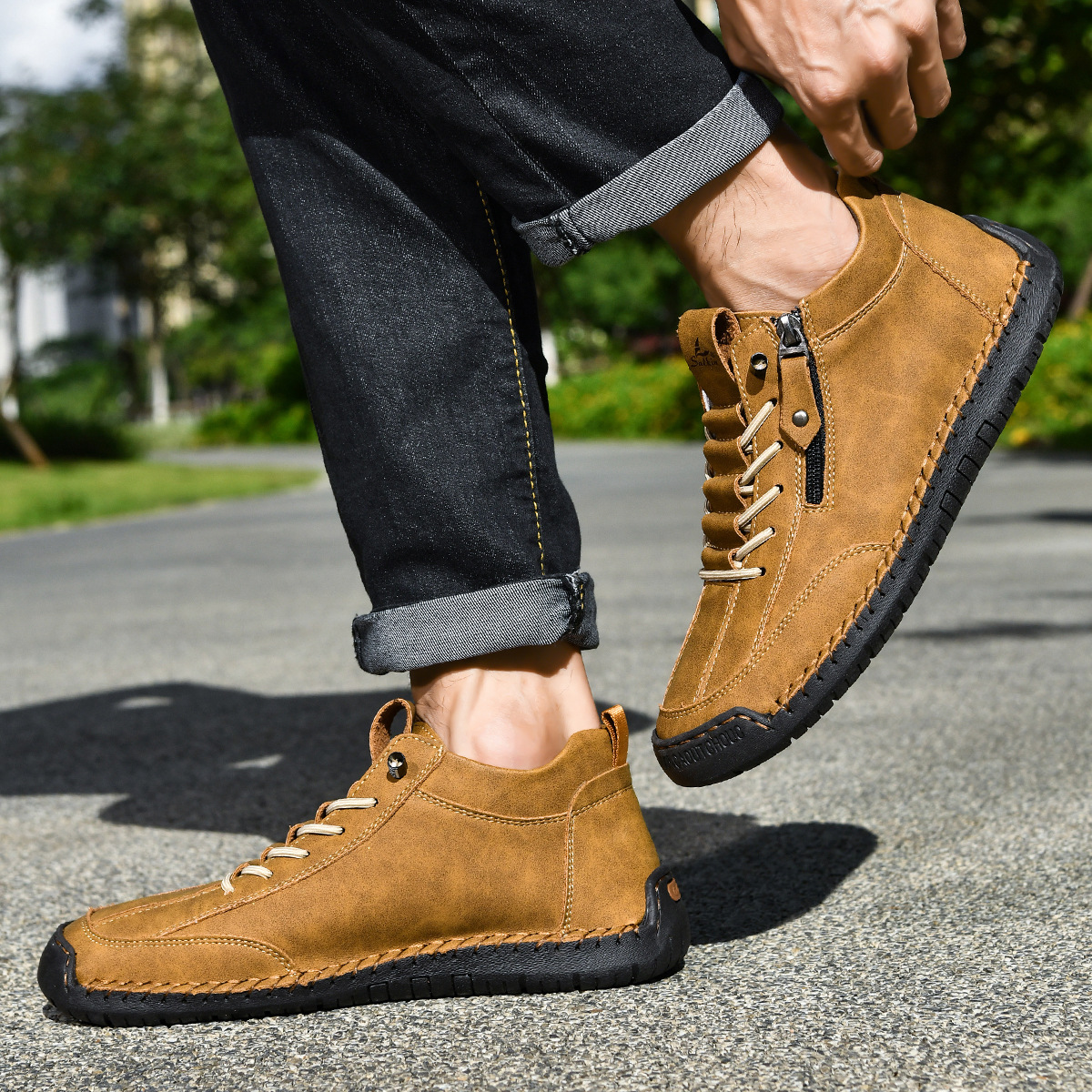 Colton Premium Leder Schuhe