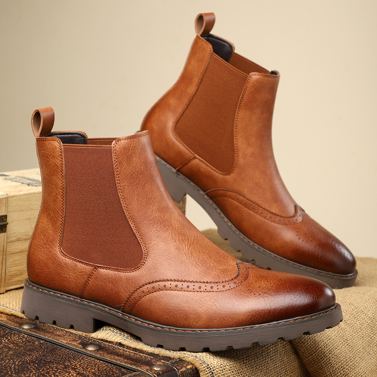 Harrington Leder Chelsea Boots