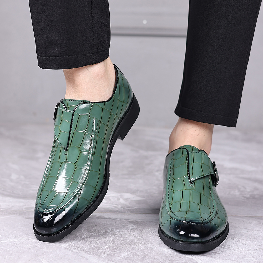 Victorino Leder Monk Strap Loafers