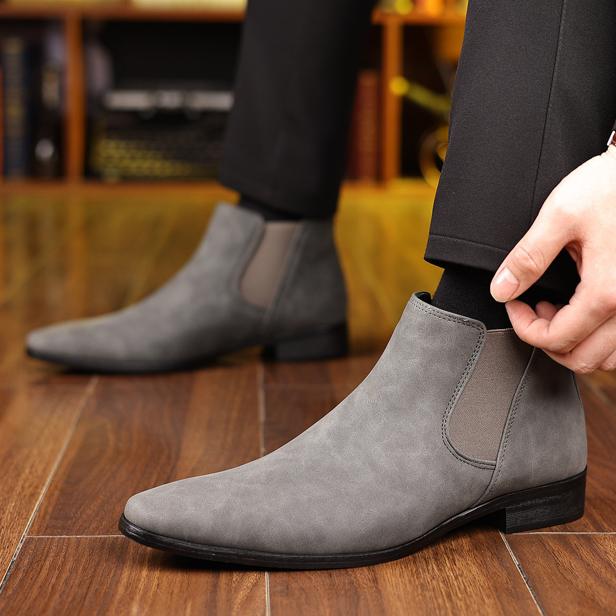 Regency Wildleder Chelsea Boots