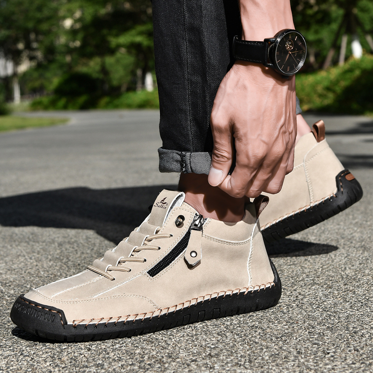 Colton Premium Leder Schuhe