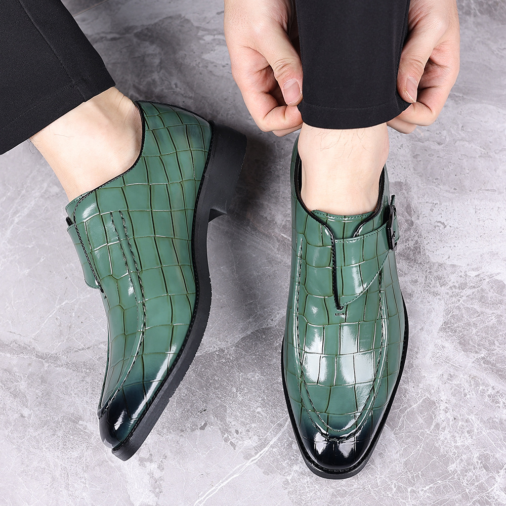 Victorino Leder Monk Strap Loafers