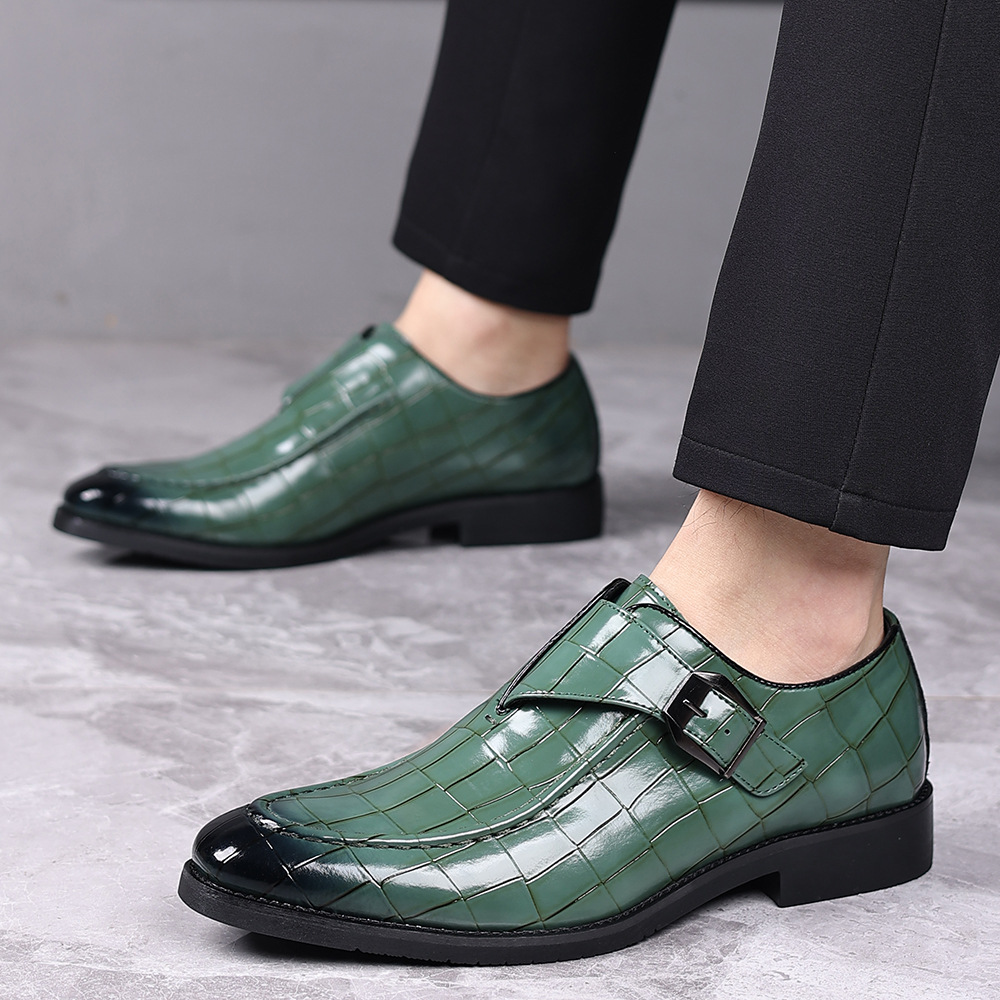 Victorino Leder Monk Strap Loafers