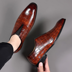 Valentino Echtes Leder Dressschuhe