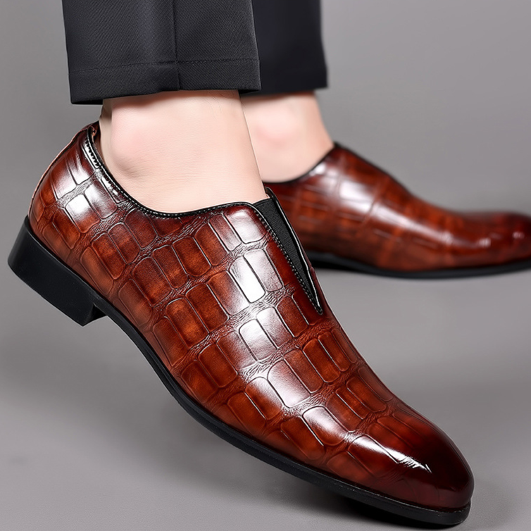 Valentino Echtes Leder Dressschuhe