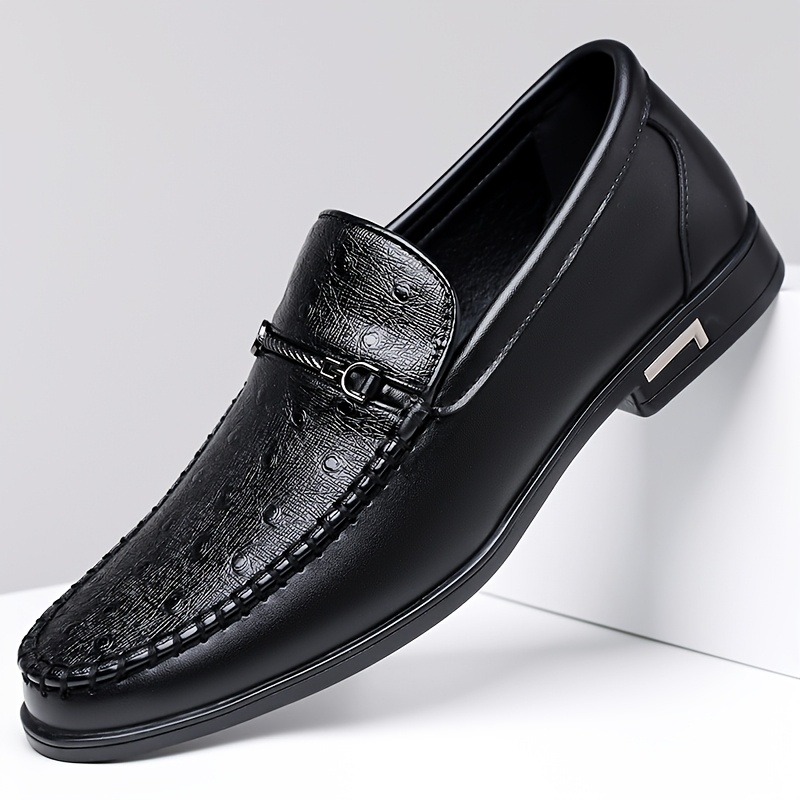 Cristiano Straußenleder Slipper