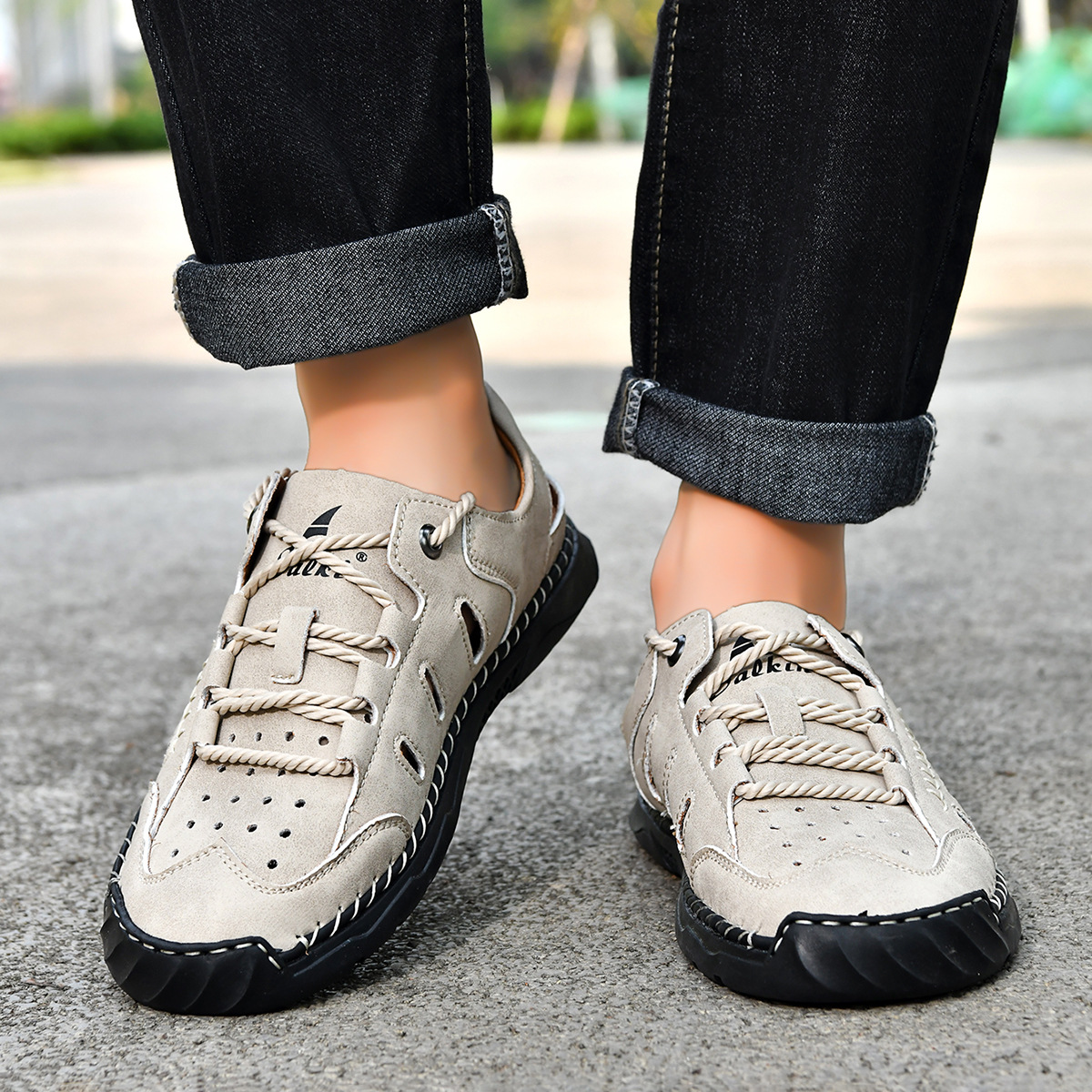 Pathlander Leder Schuhe