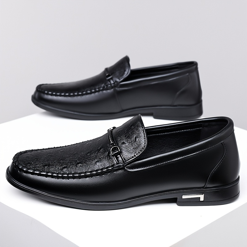 Cristiano Straußenleder Slipper