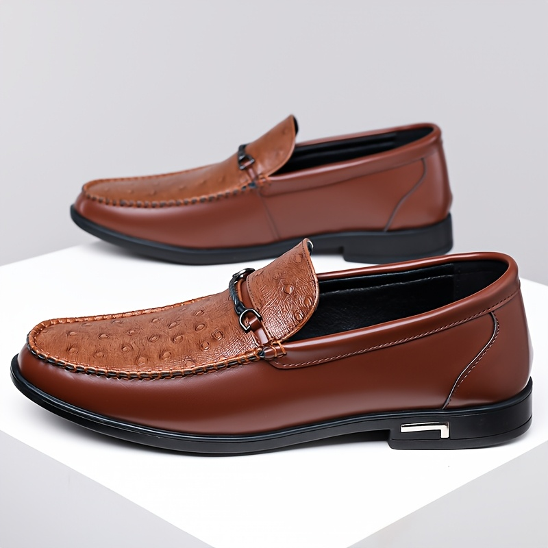 Cristiano Straußenleder Slipper