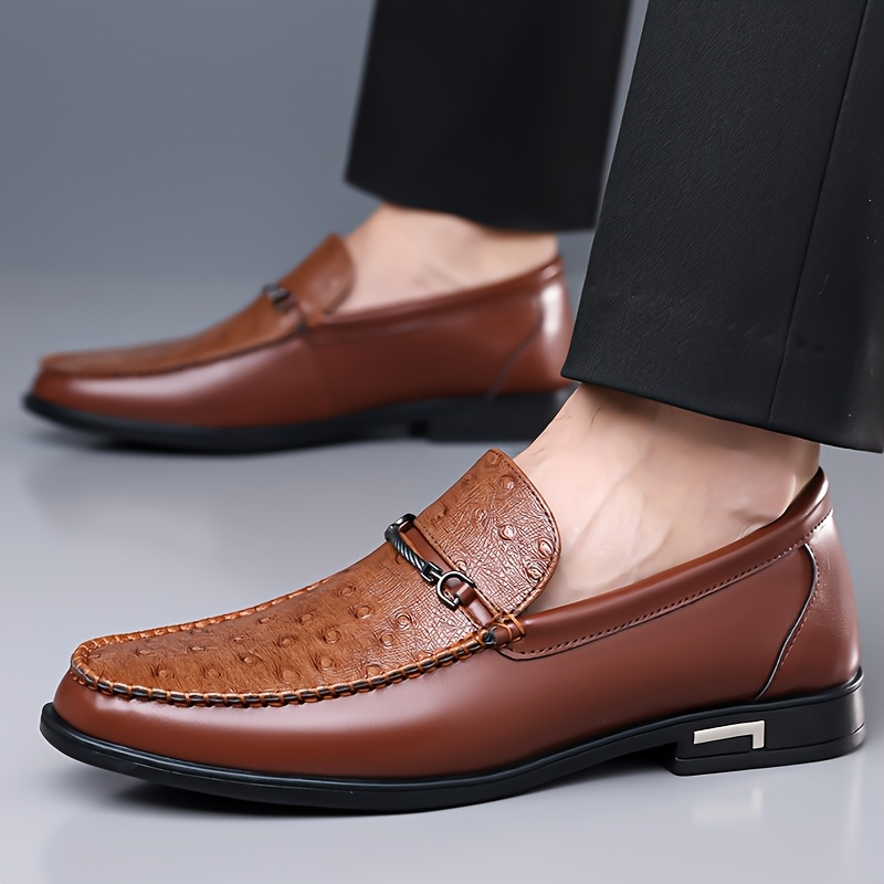 Cristiano Straußenleder Slipper