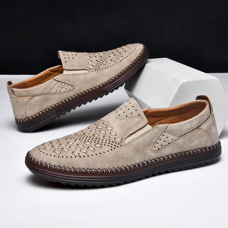 Carter Echtleder Slipper