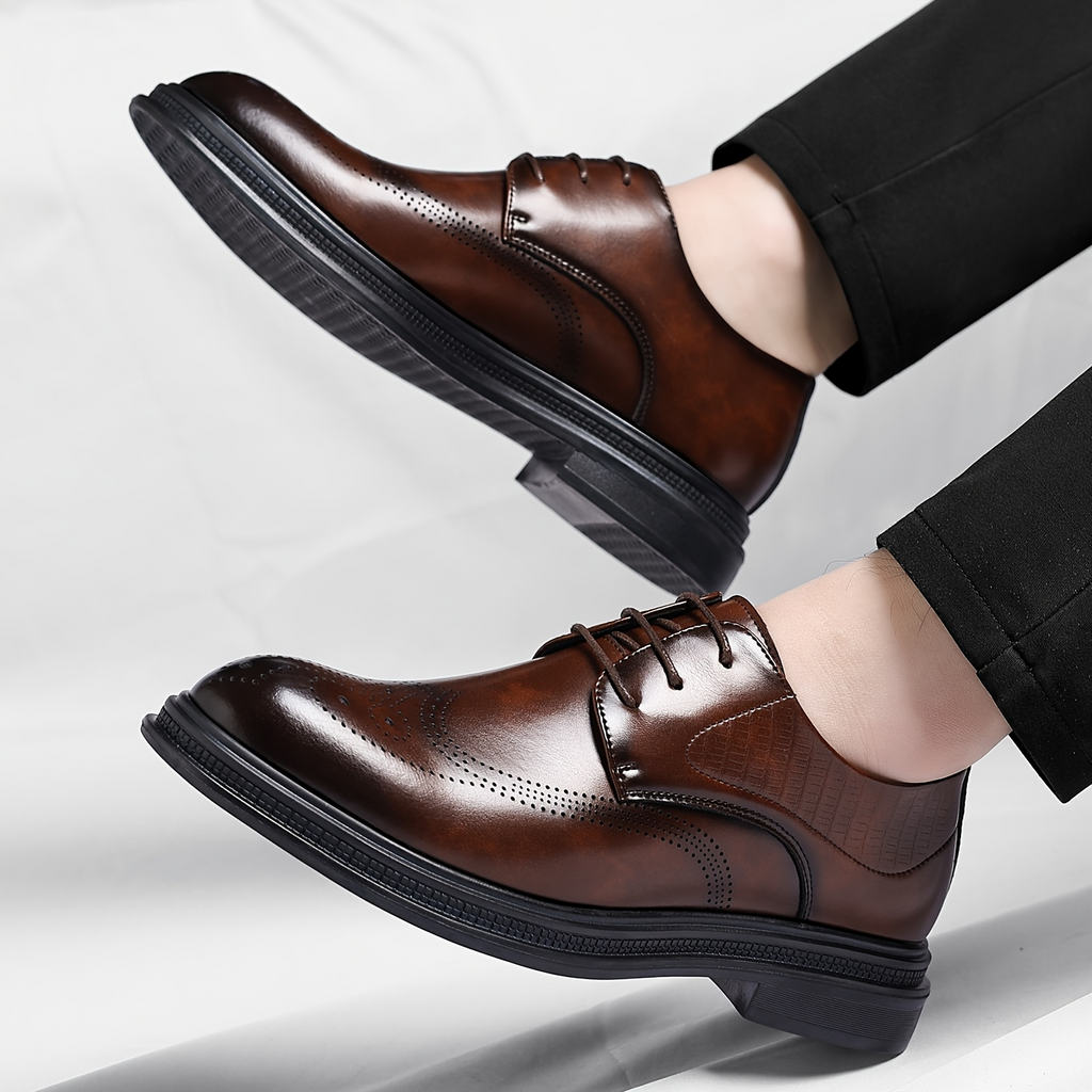 Verona Leder Brogue Schnürschuhe