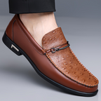 Cristiano Straußenleder Slipper