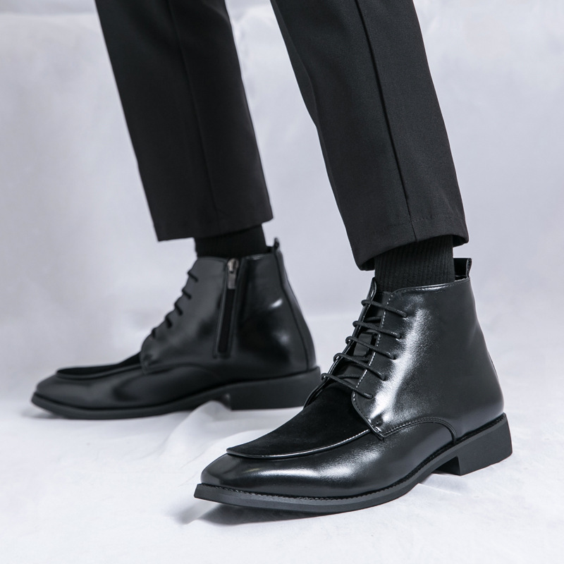 Marco Leder Stiefel
