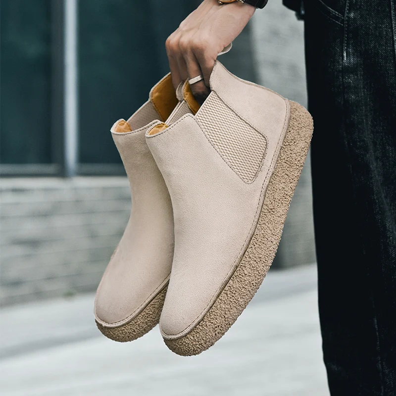 Bristol Wildleder Chelsea Stiefel