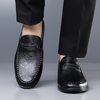 Cristiano Straußenleder Slipper