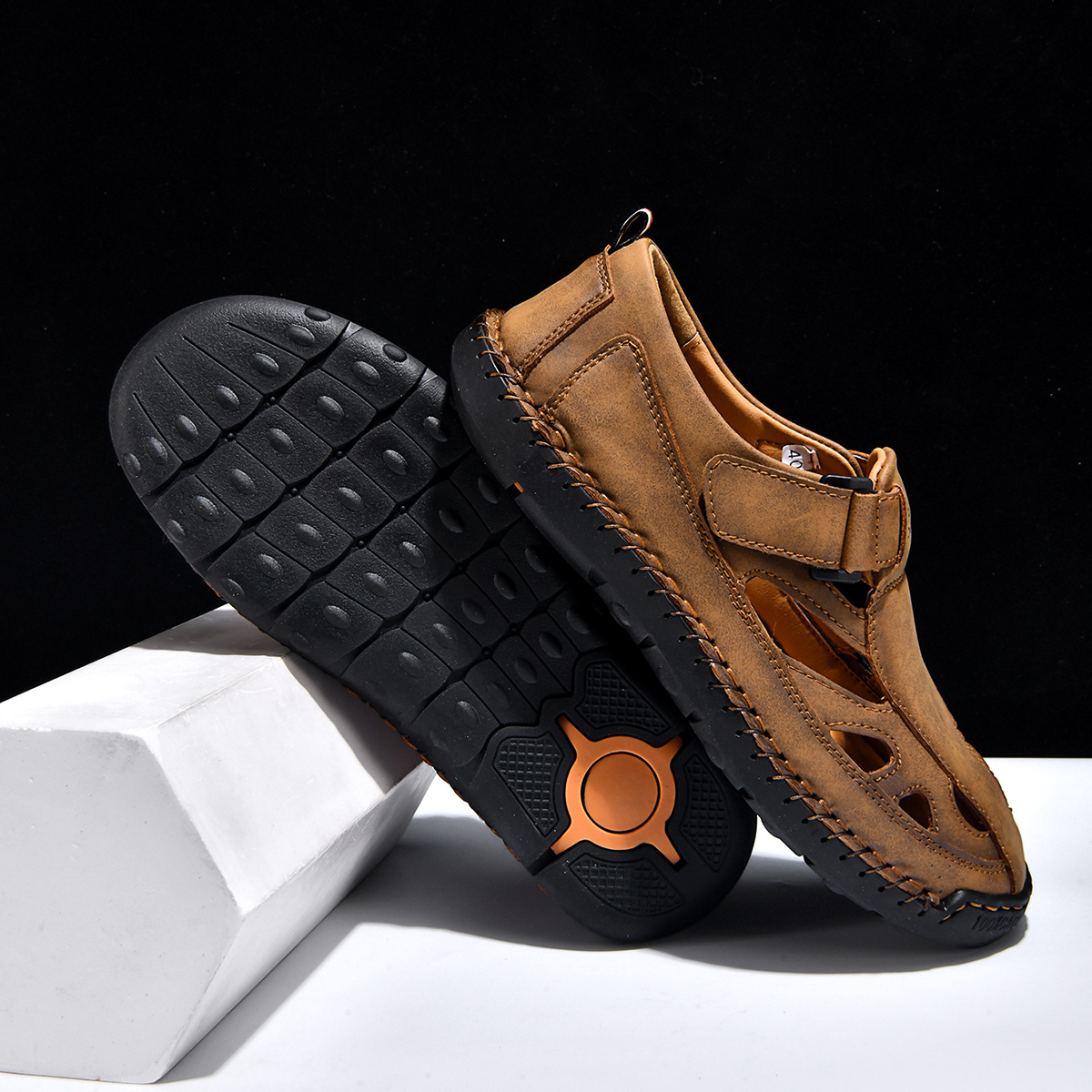 Ridgeland Leder Sandalen