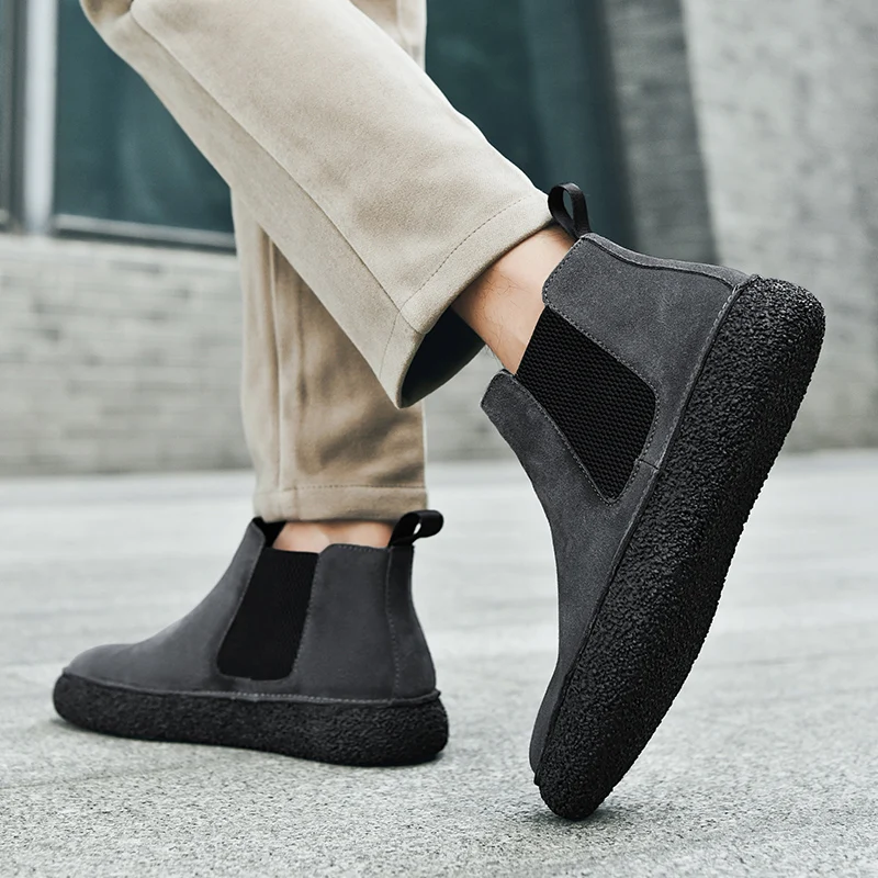 Bristol Wildleder Chelsea Stiefel