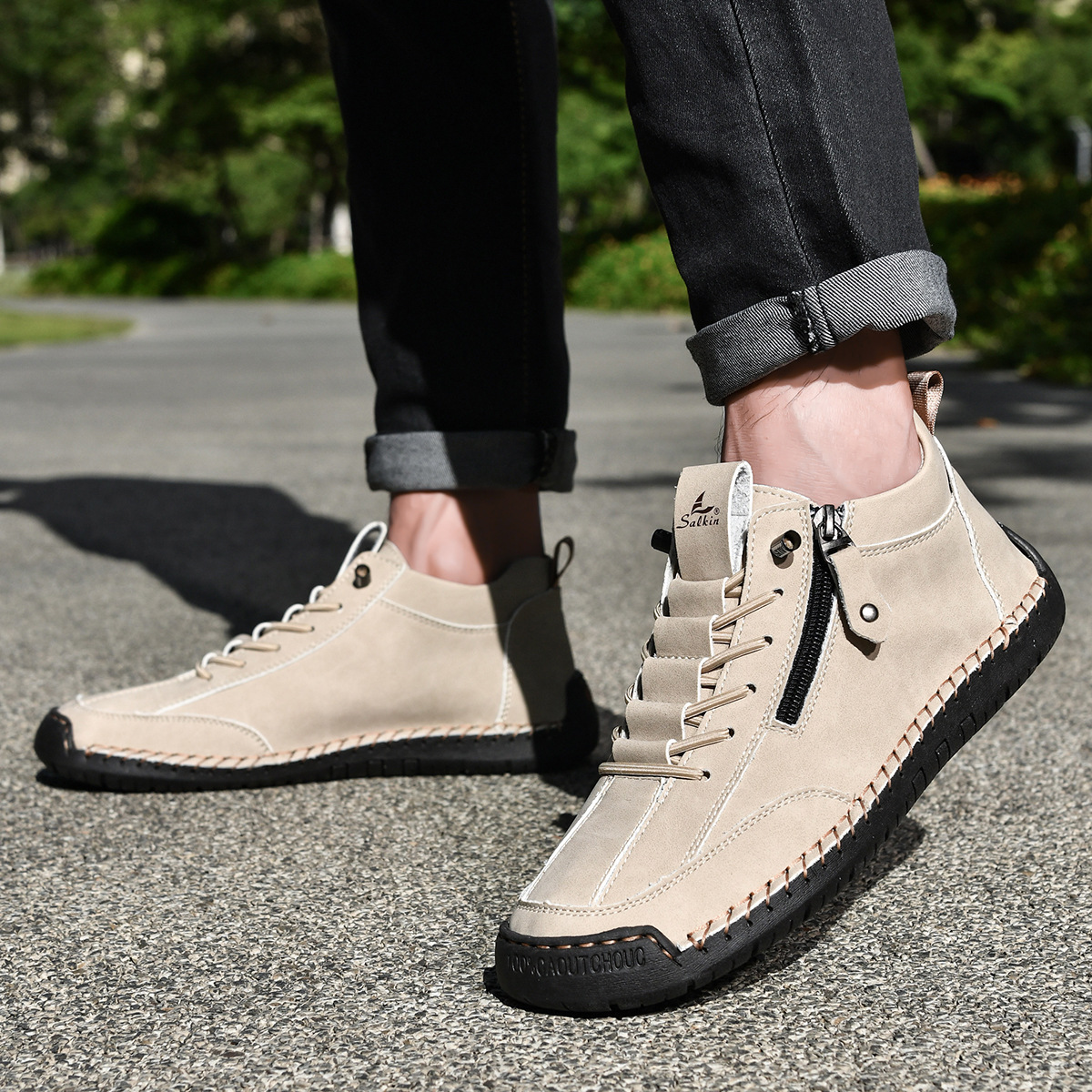 Outlander Leder Schuhe