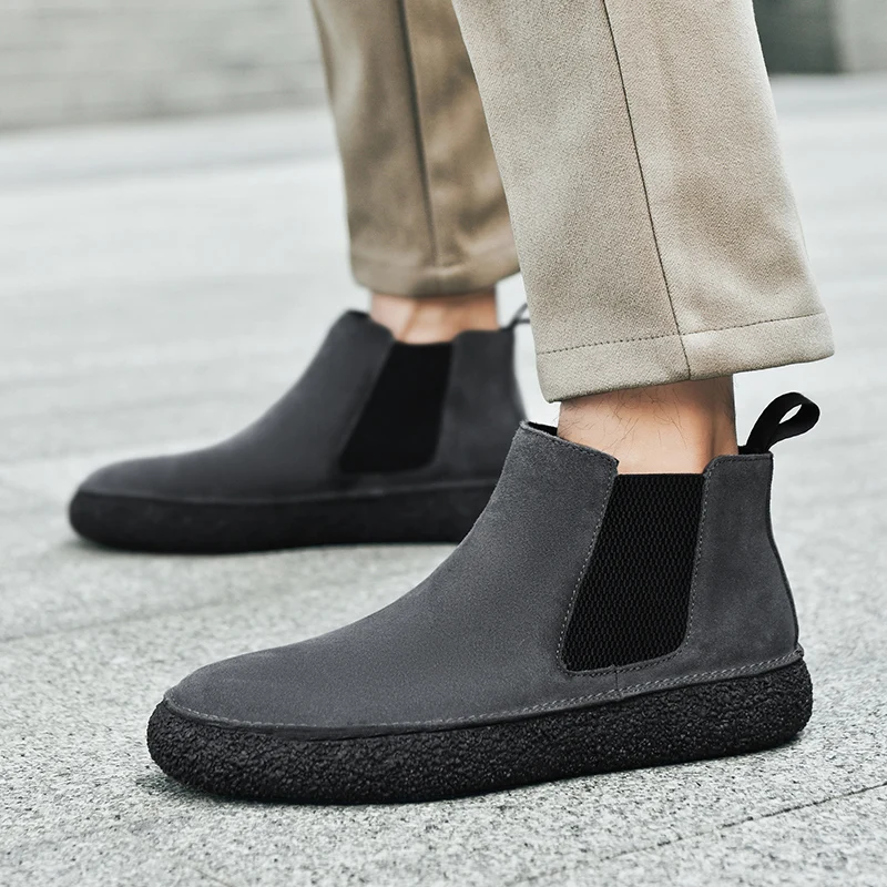 Bristol Wildleder Chelsea Stiefel