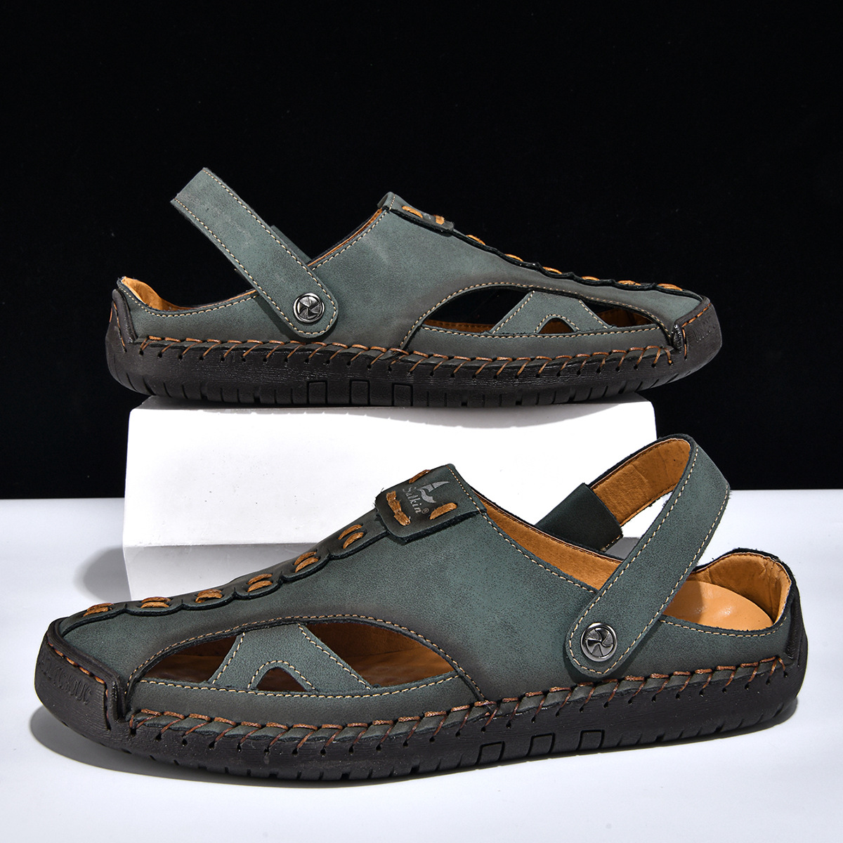Treklander Leder Sandalen