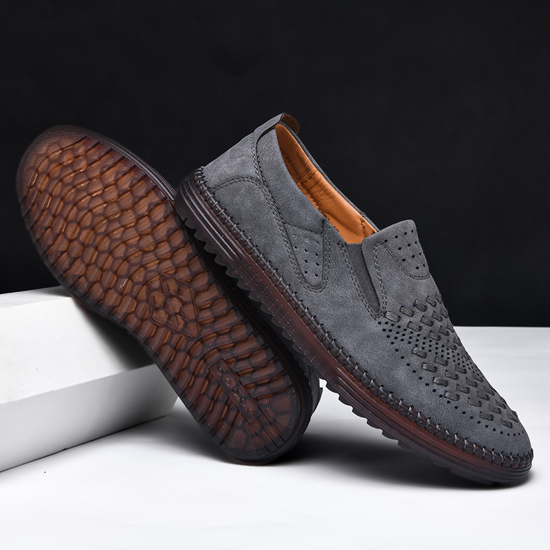 Carter Echtleder Slipper
