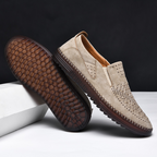 Carter Echtleder Slipper