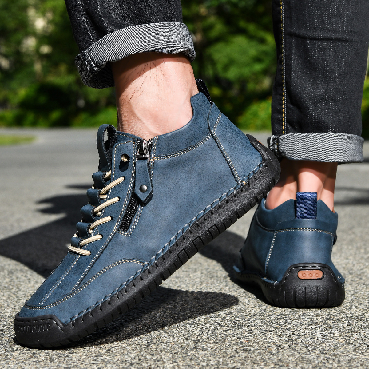 Outlander Leder Schuhe