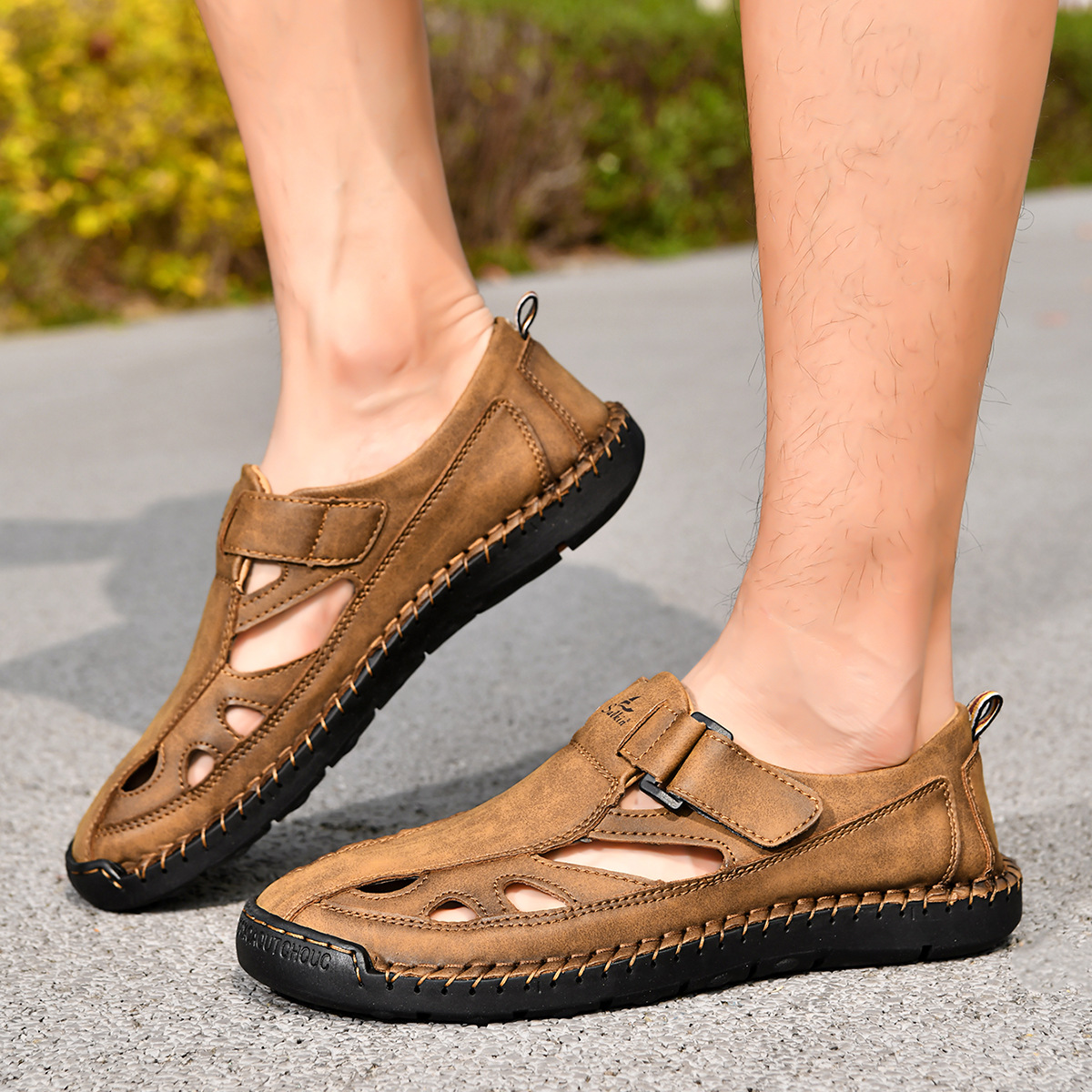 Ridgeland Leder Sandalen