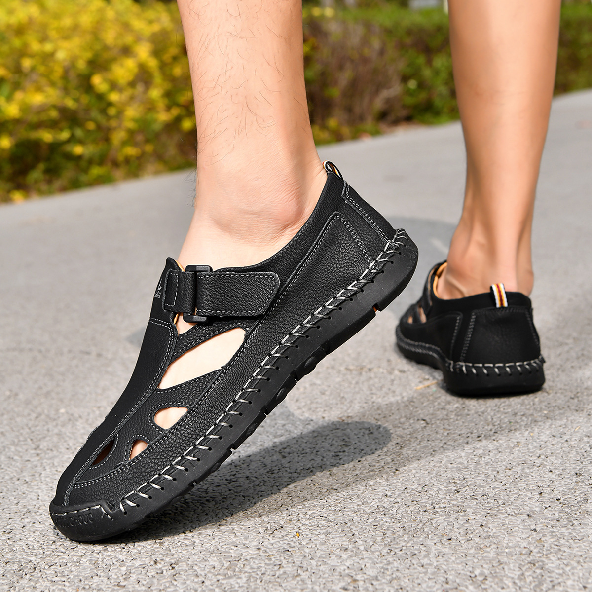 Ridgeland Leder Sandalen