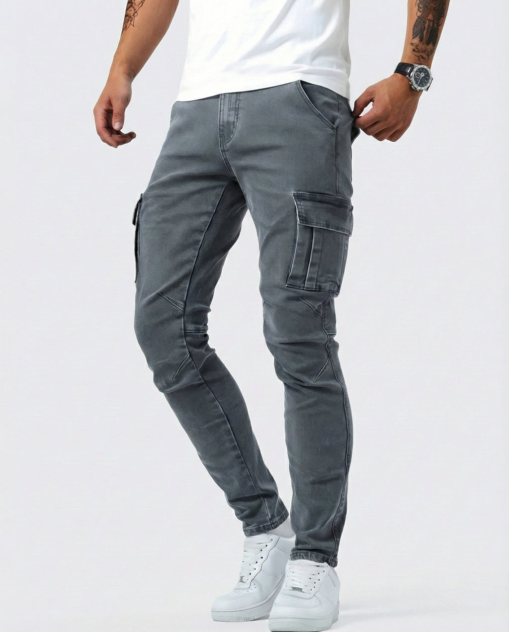 Dario | Bequeme Stretch Cargo-Hose für jeden Tag