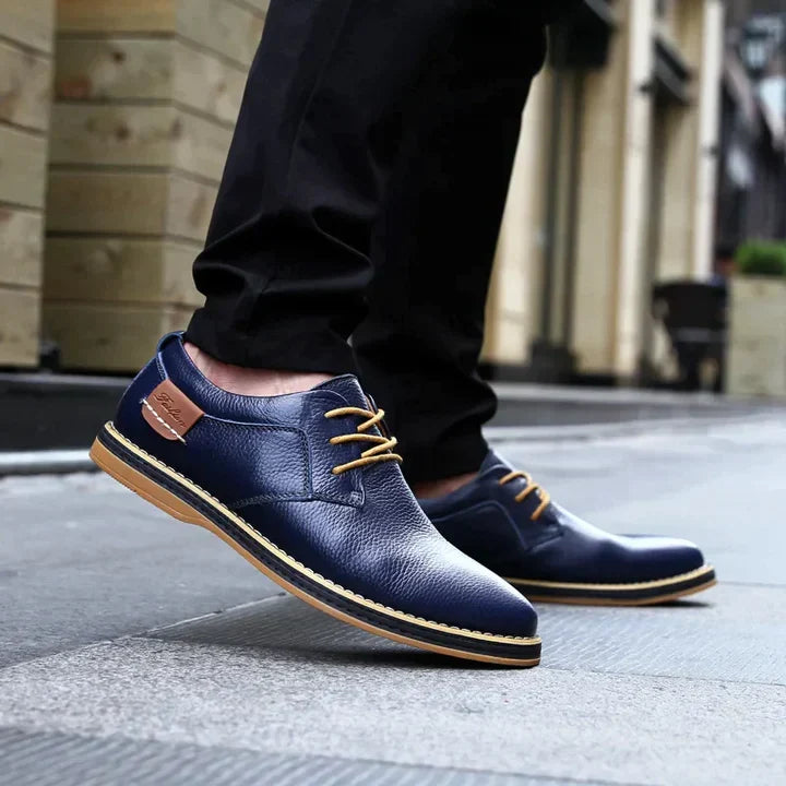 Lucas Wellington Echtes Leder Schuhe