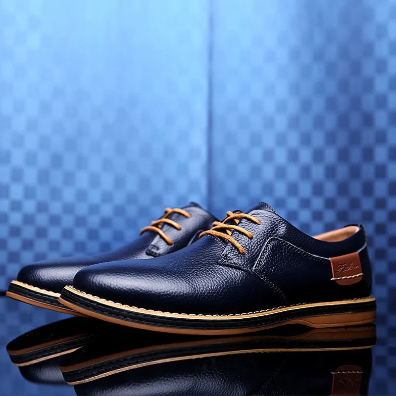 Lucas Wellington Echtes Leder Schuhe